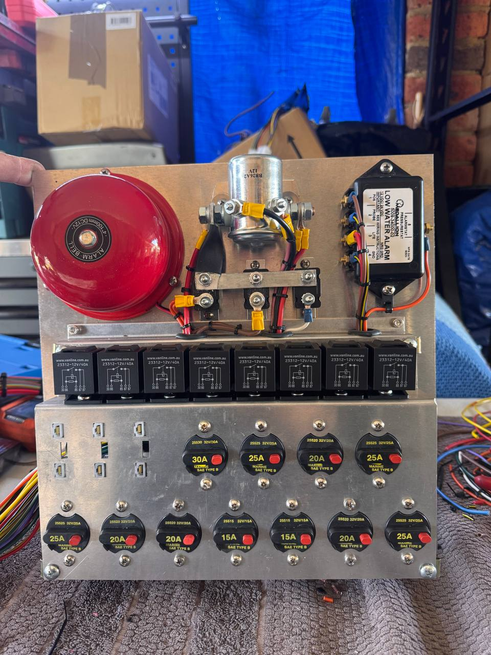 Custom fuse & relay panels